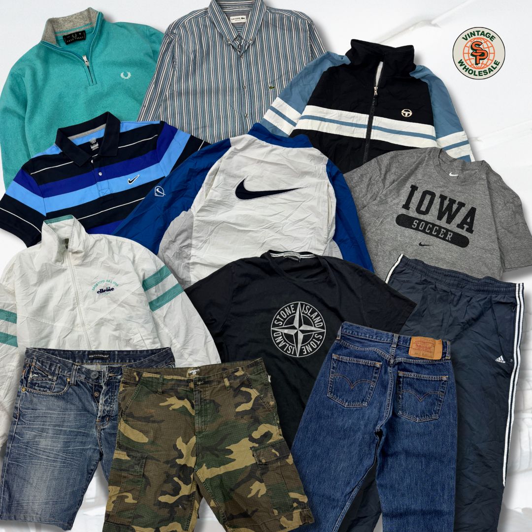 10kg Mix marca vintage SPVintage - SP Vintage Wholesale