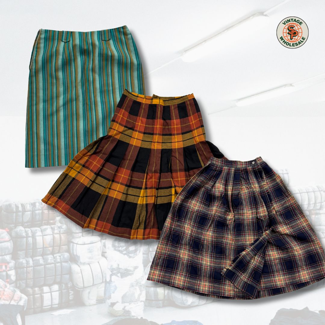 10kg faldas de mujer vintage - SP Vintage Wholesale
