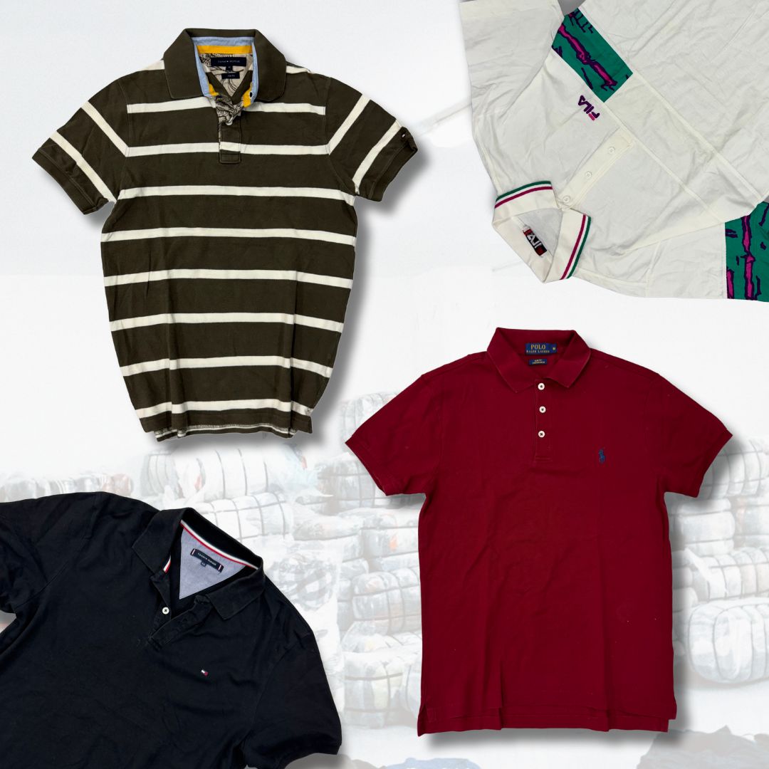 10kg polos de marca - SP Vintage Wholesale