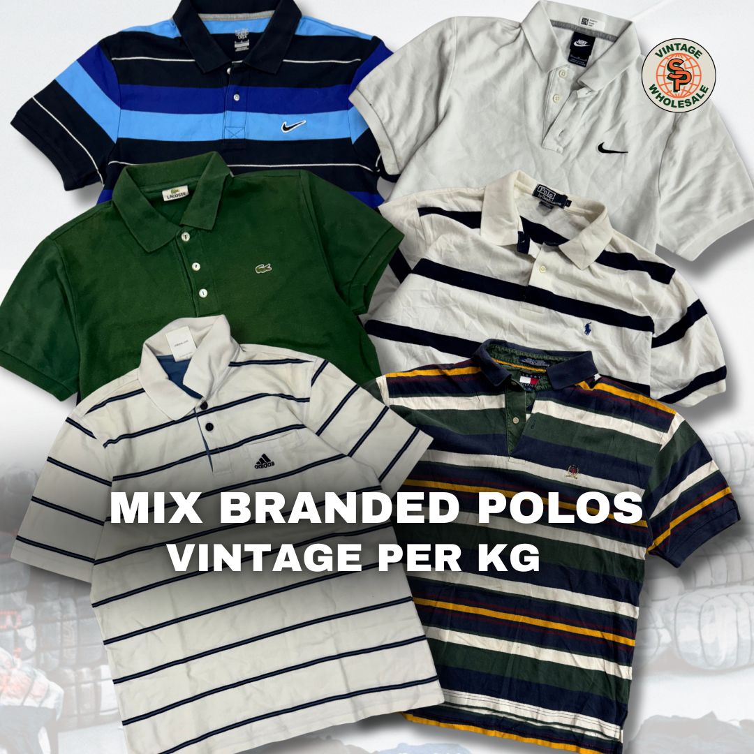 10kg polos de marca - SP Vintage Wholesale