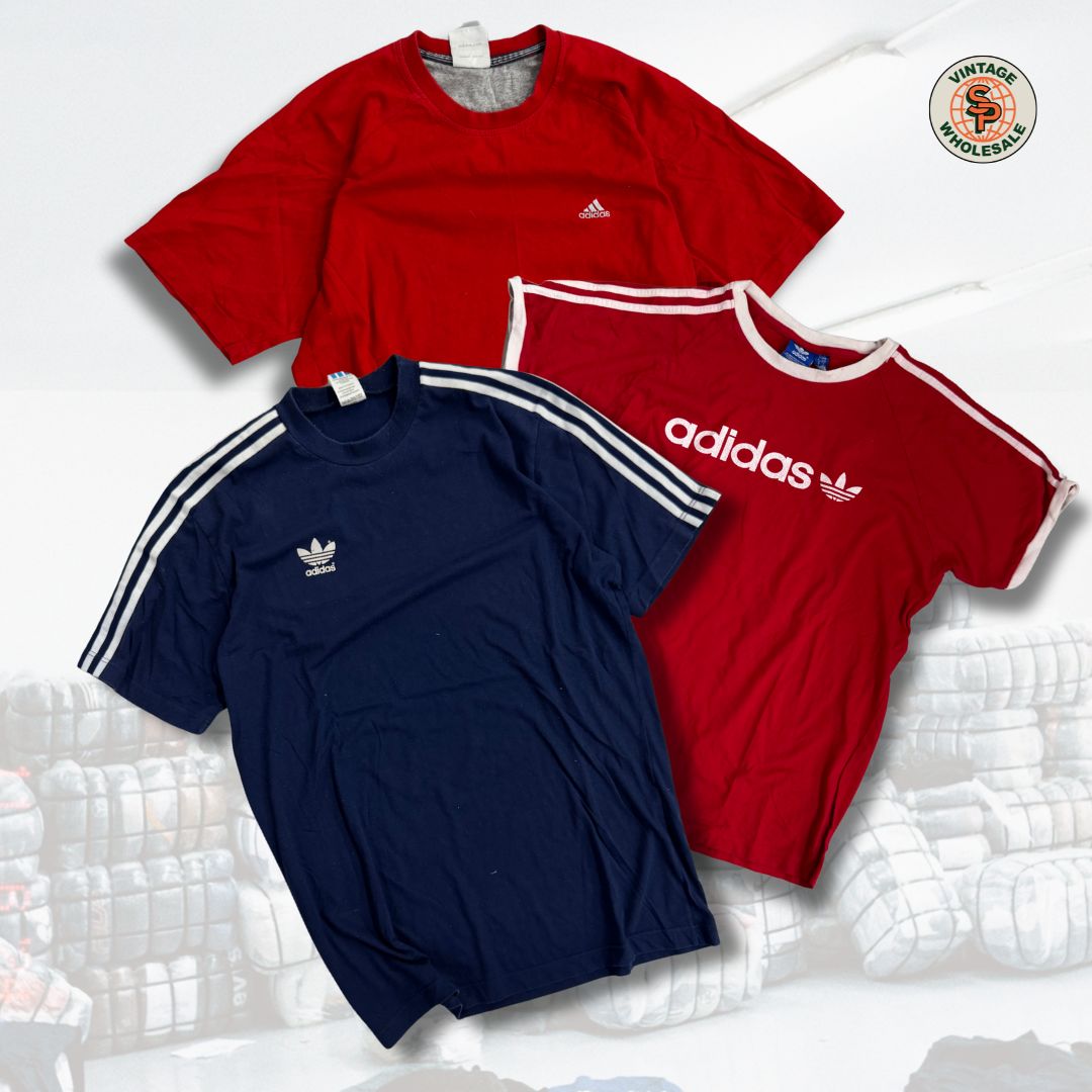 10x Adidas camisetas vintage - SP Vintage Wholesale
