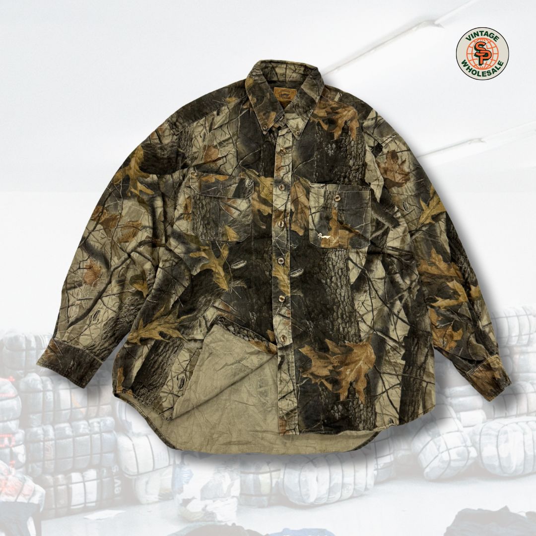 10x Camisas Real Tree style vintage - SP Vintage Wholesale