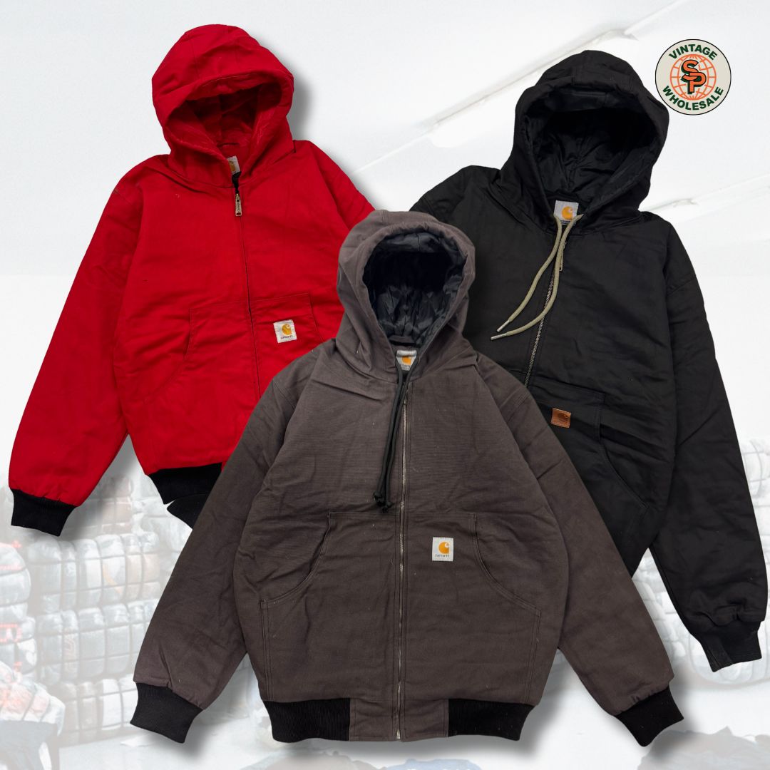 10x Carhartt rework active colores - SP Vintage Wholesale