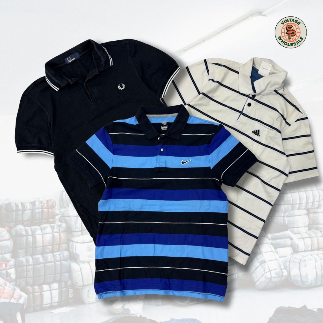 10x MIX polos de marca - SP Vintage Wholesale