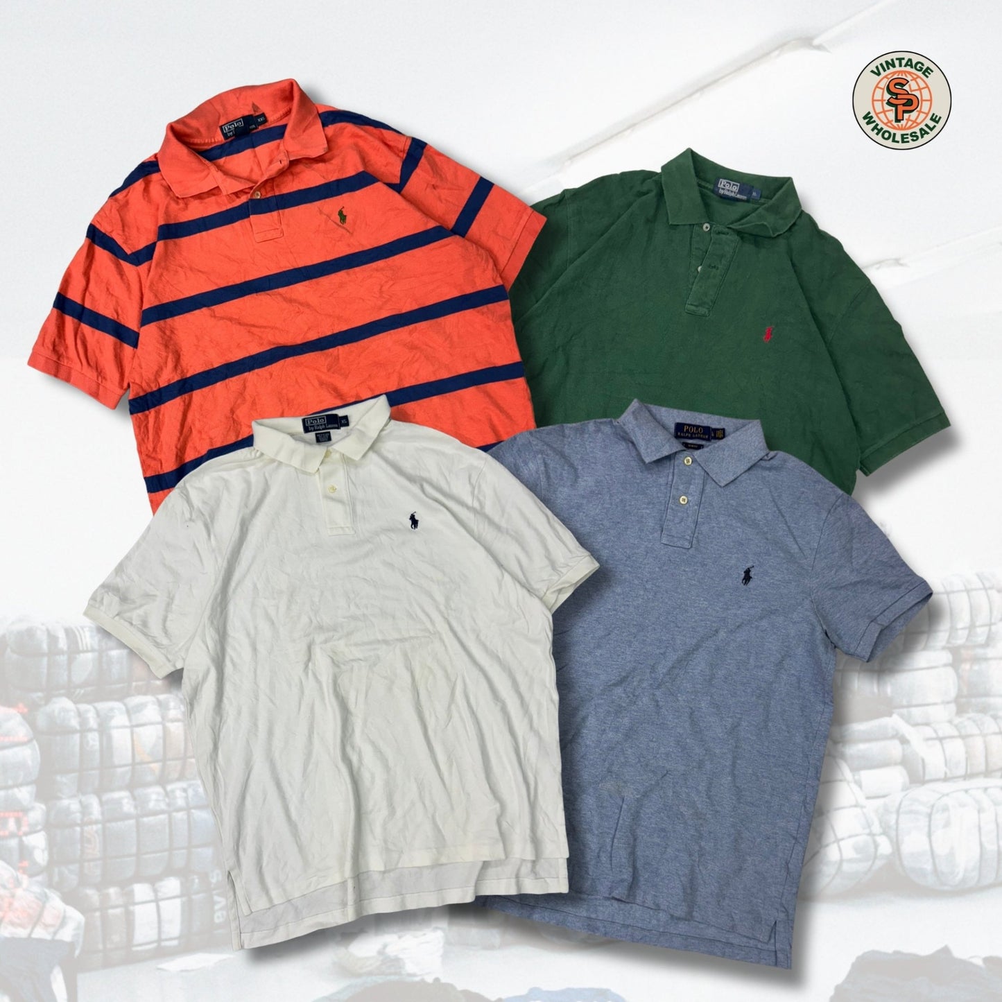 10x Polos Ralph Lauren - SP Vintage Wholesale