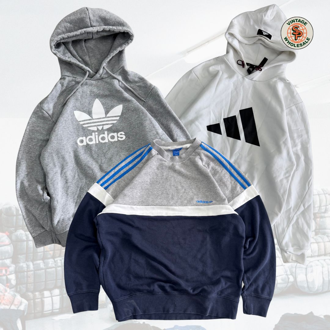 10x Sudaderas Adidas - SP Vintage Wholesale