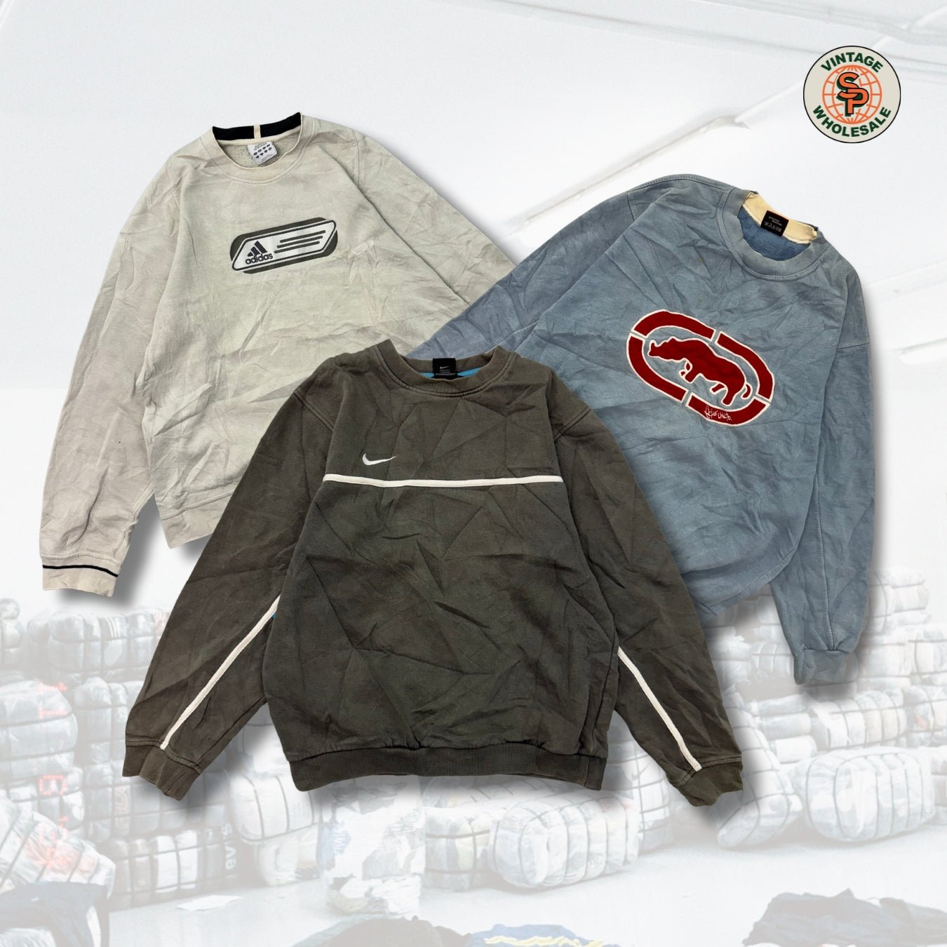 10x Premium branded sweatshirts - SP Vintage Wholesale