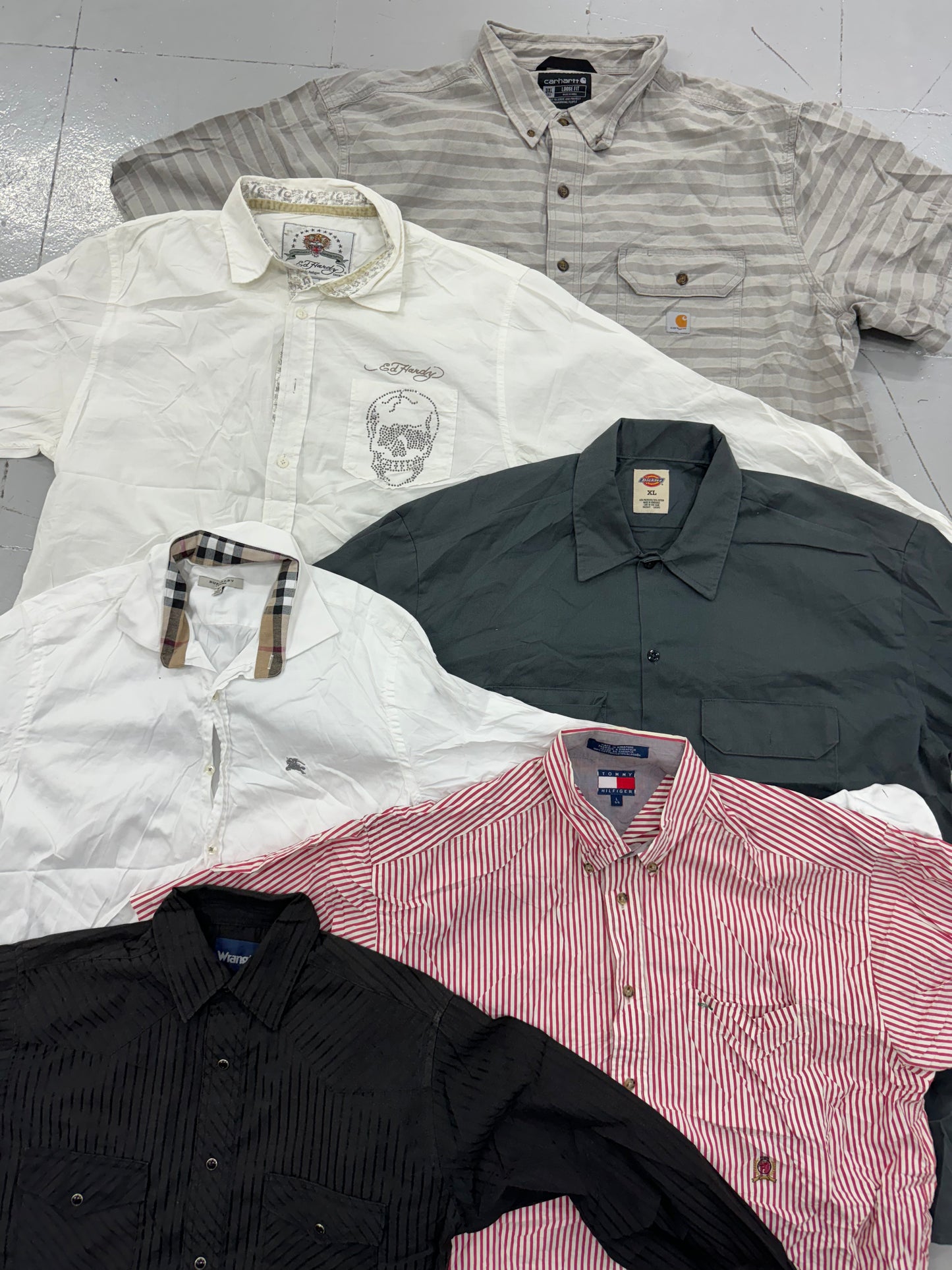 10x camisas de marca premium - SP Vintage Wholesale
