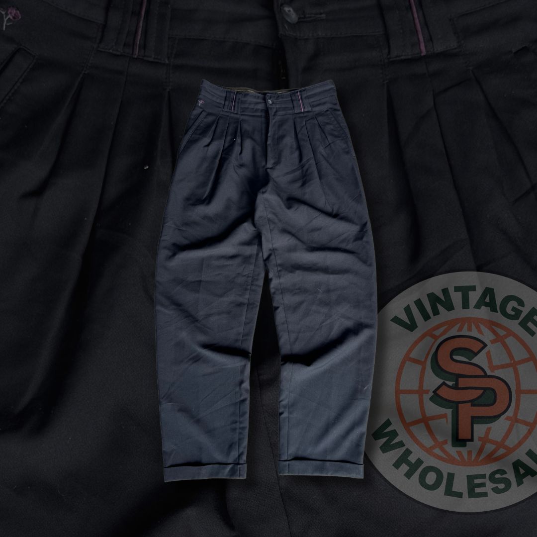 10x pantalones de pinza vintage - SP Vintage Wholesale