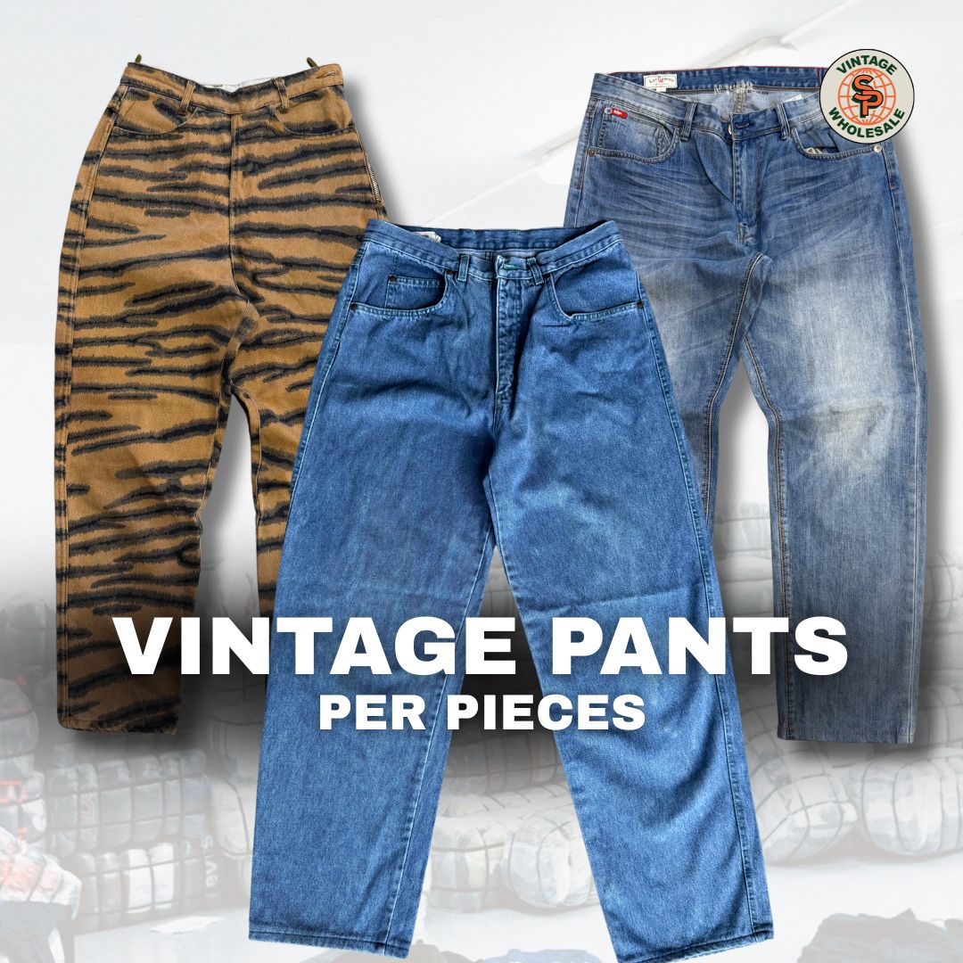 10x pantalones vintage - SP Vintage Wholesale
