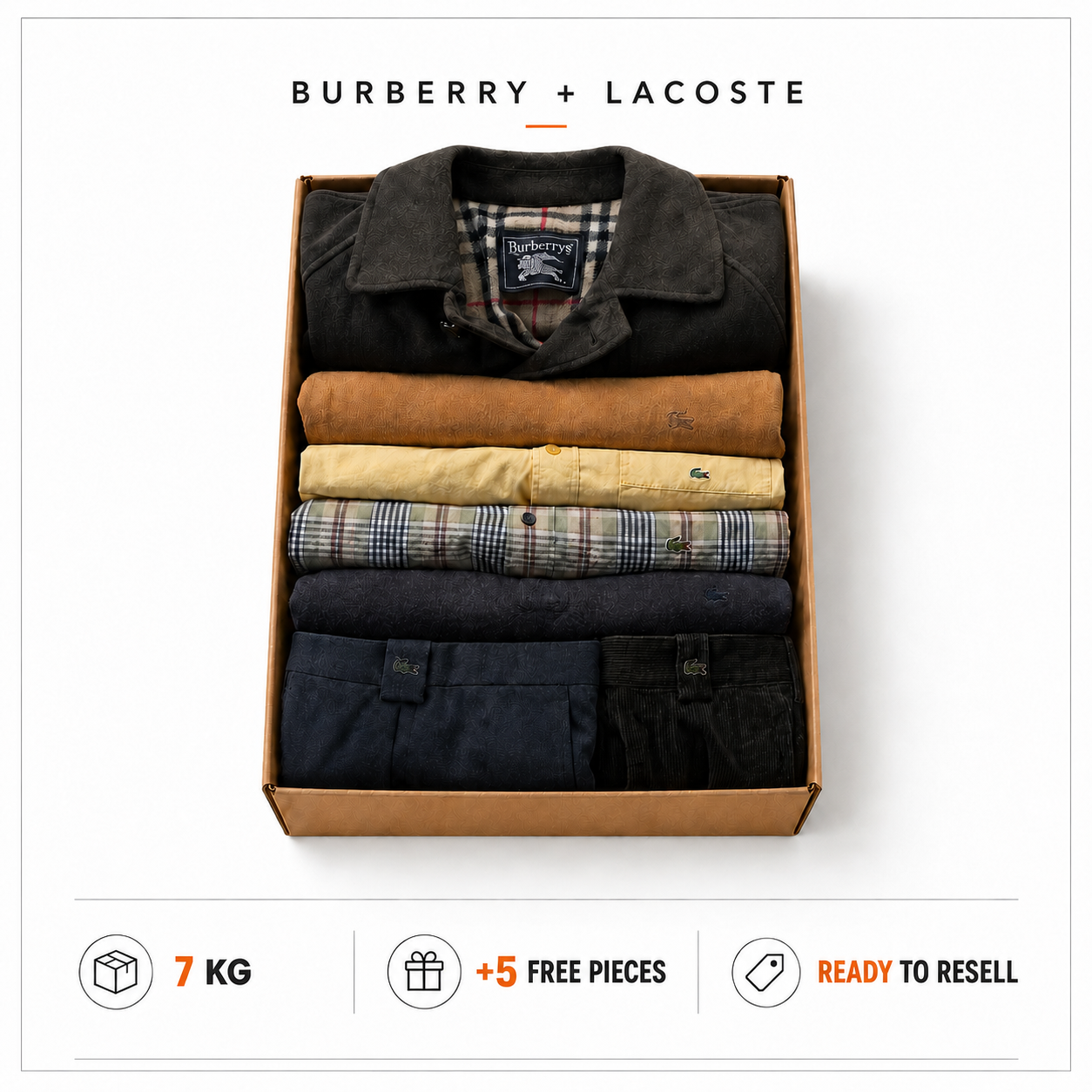 BURBERRY + LACOSTE RESELLER STARTER BOX