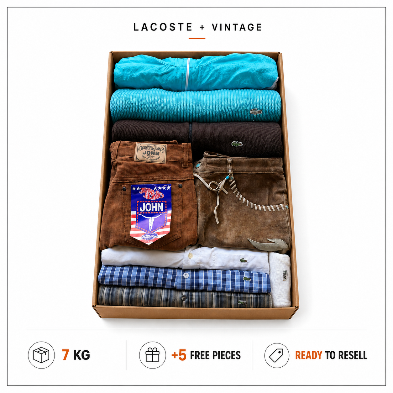 LACOSTE + VINTAGE STARTER BOX
