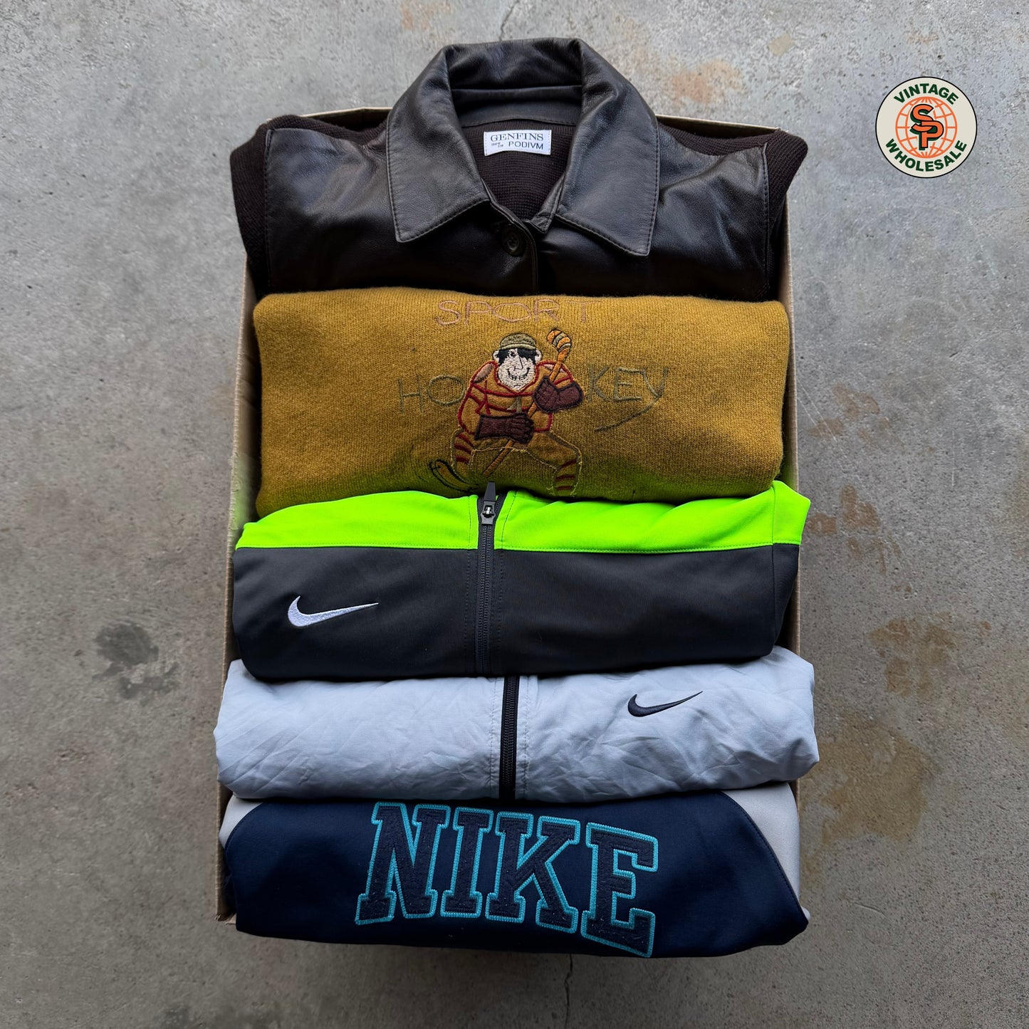 NIKE + COOGI STYLE SWEATERS RESELLER BOX