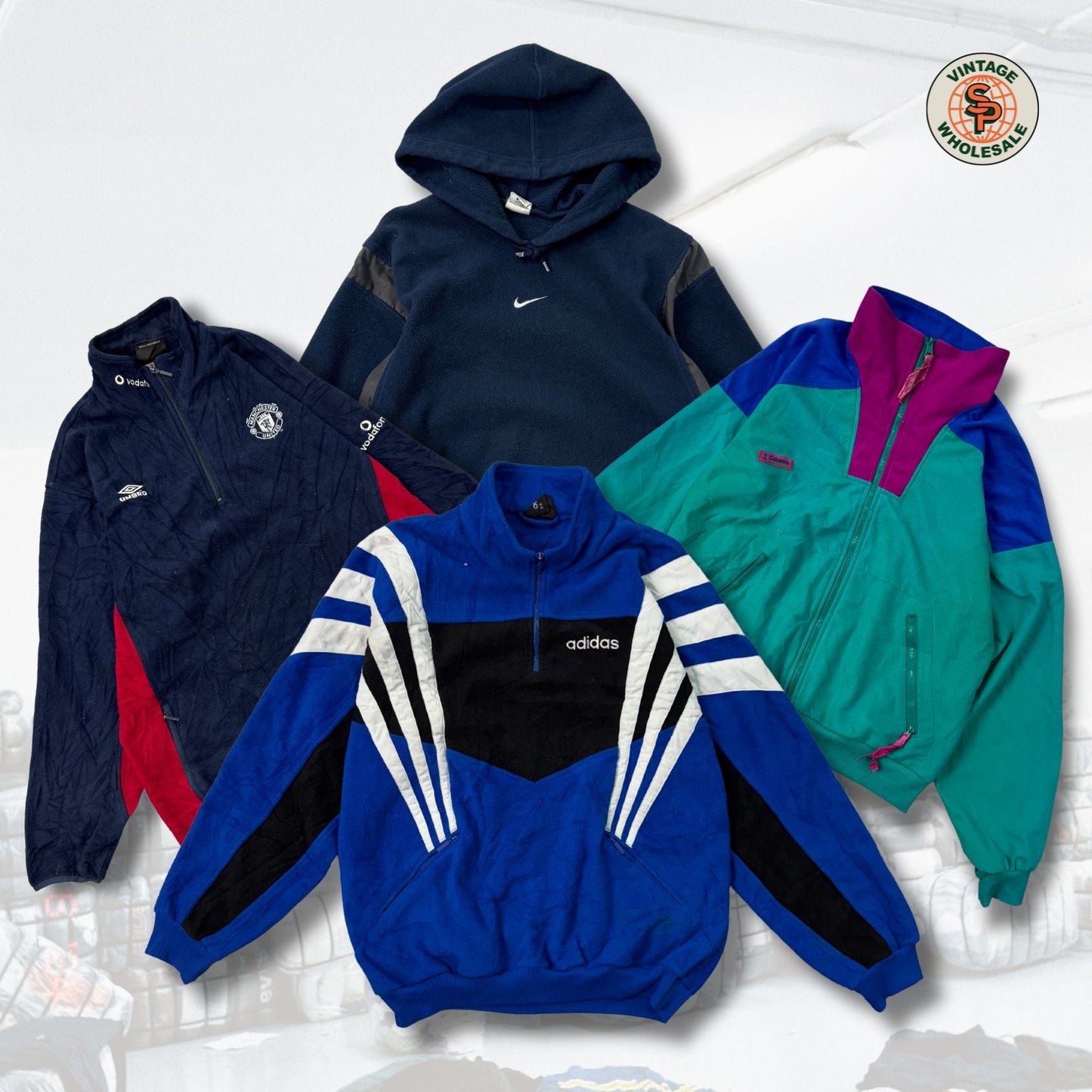 PRE-ORDER 10x Premium brand fleeces by pieces - SP Vintage Wholesale
