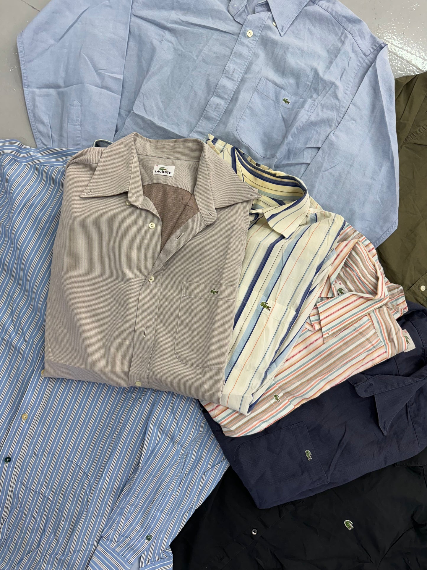 PRE-ORDER 10x camisas Lacoste - SP Vintage Wholesale