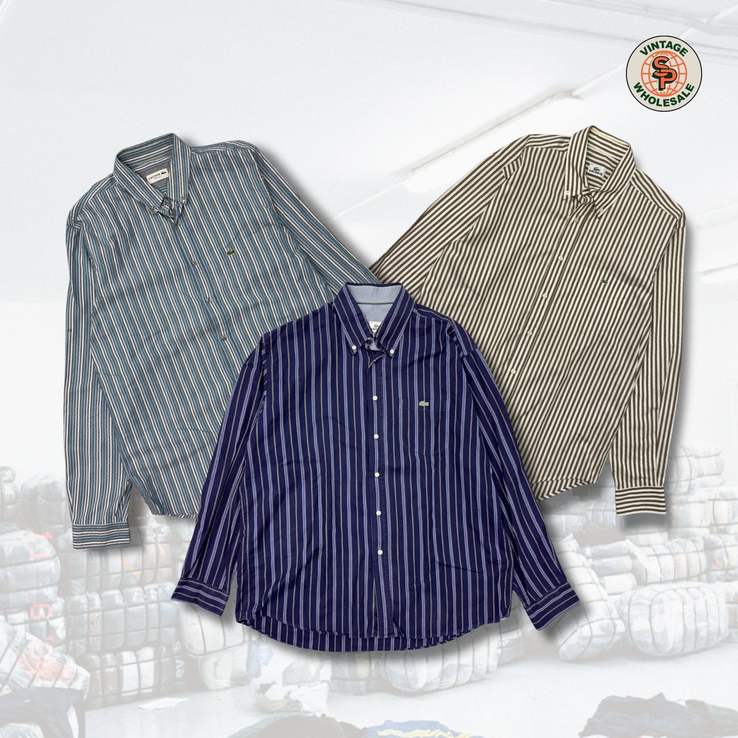 PRE-ORDER 10x camisas Lacoste - SP Vintage Wholesale