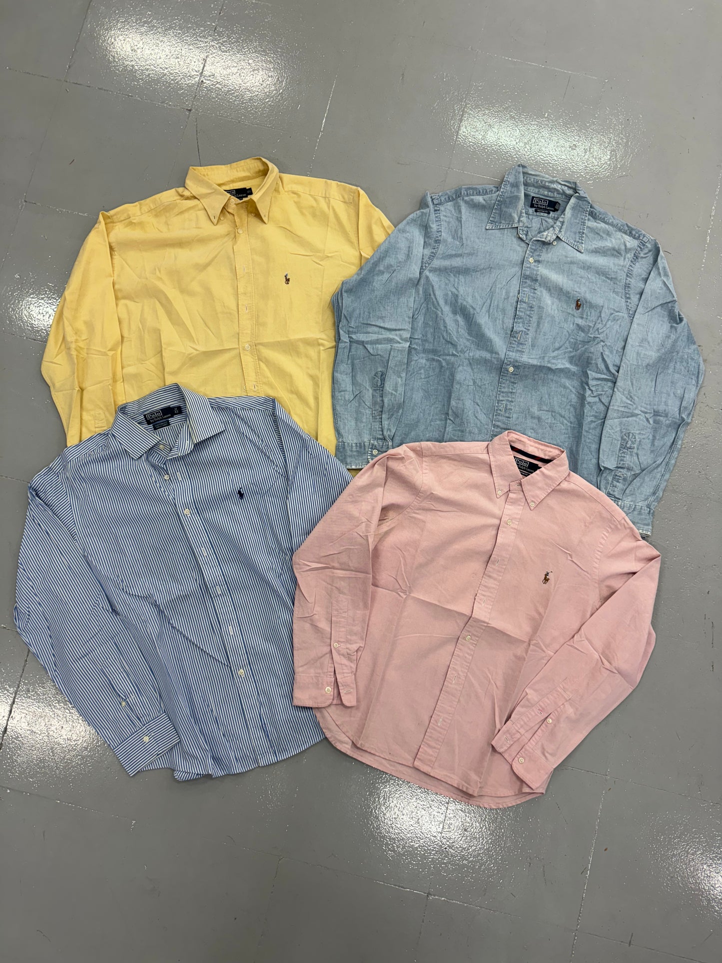 PRE-ORDER 10x camisas Polo Ralph Lauren - SP Vintage Wholesale