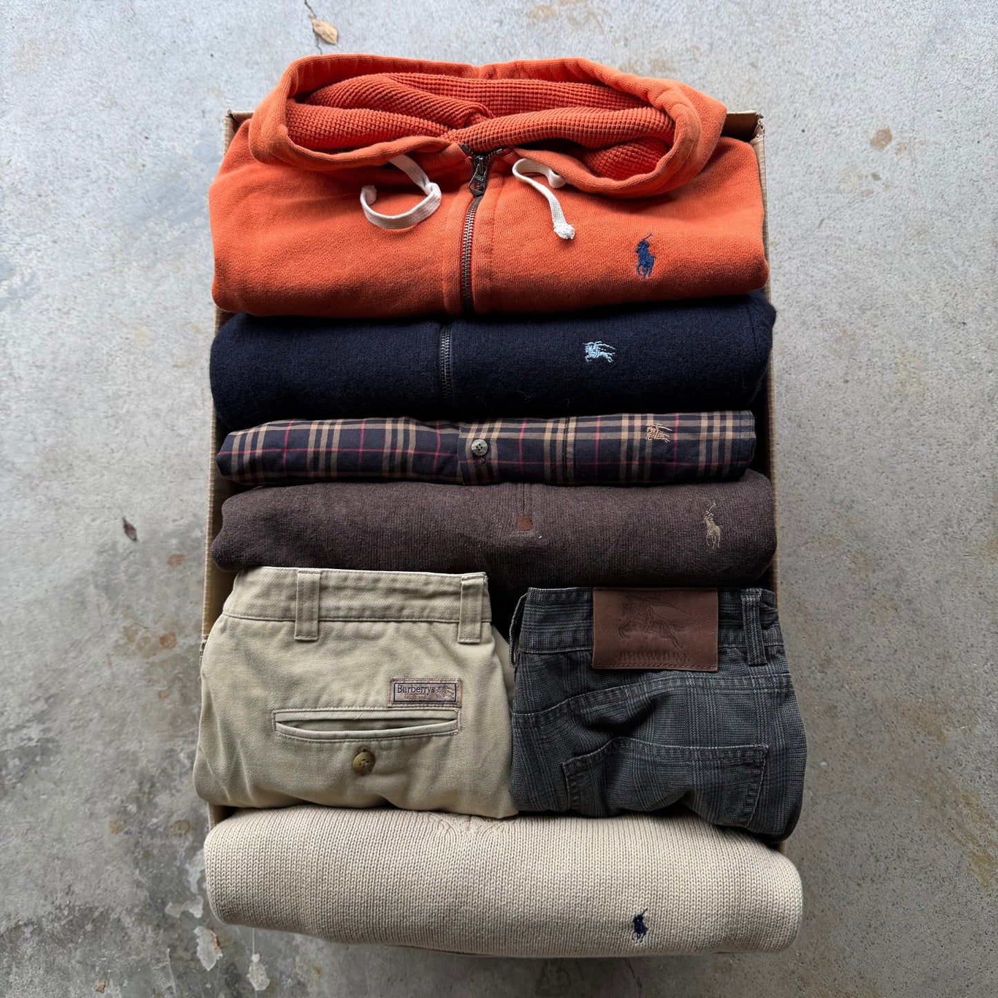 BURBERRY + RALPH LAUREN CHRISTMAS RESELLER BOX