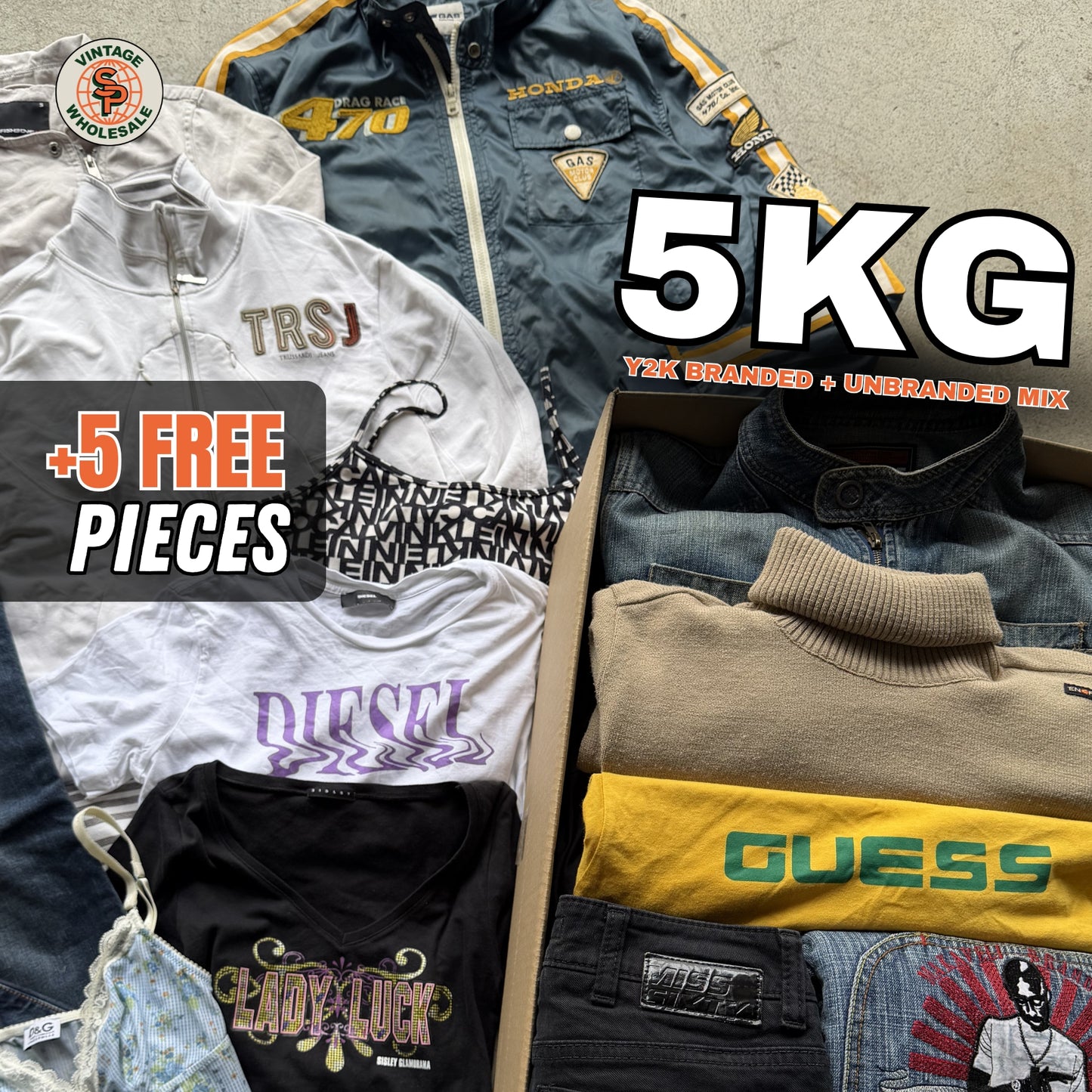 Y2K Branded + Unbranded Mix reseller box