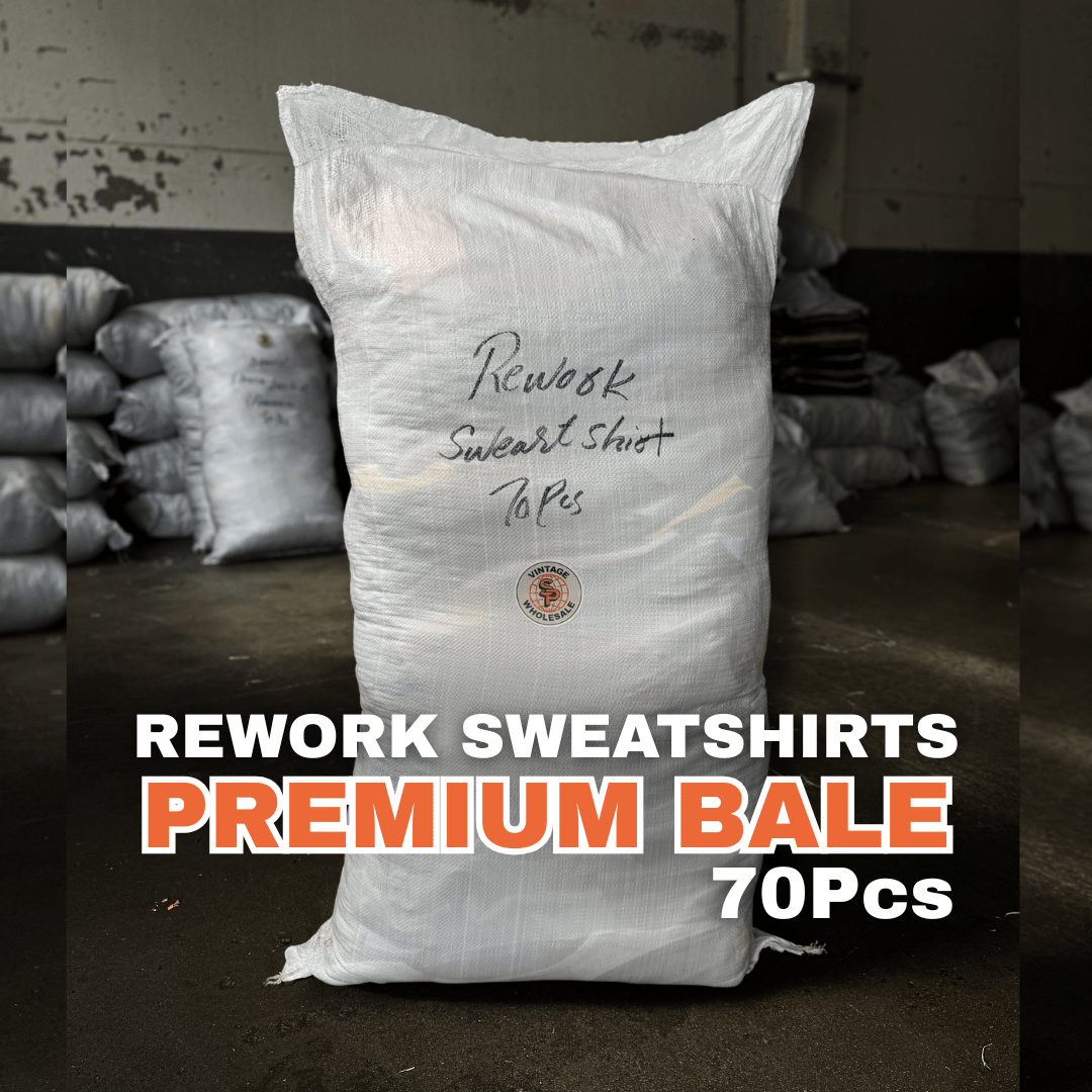 Bala sudaderas rework de marca (70pcs) - SP Vintage Wholesale