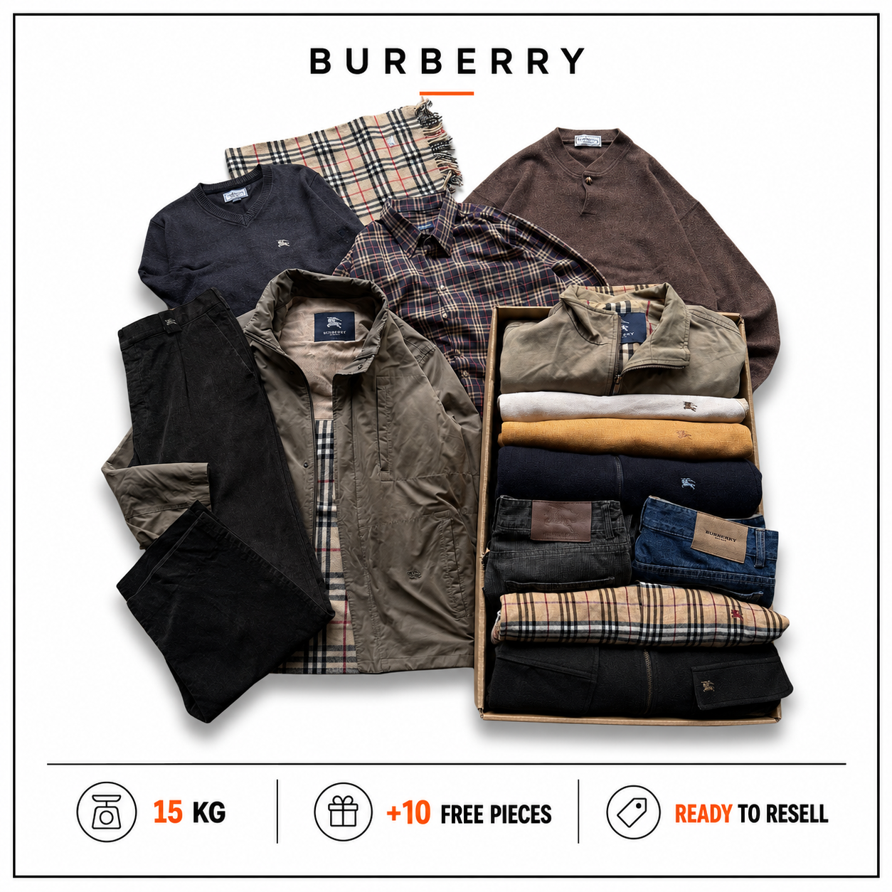 BURBERRY RESELLER BOX 15KG