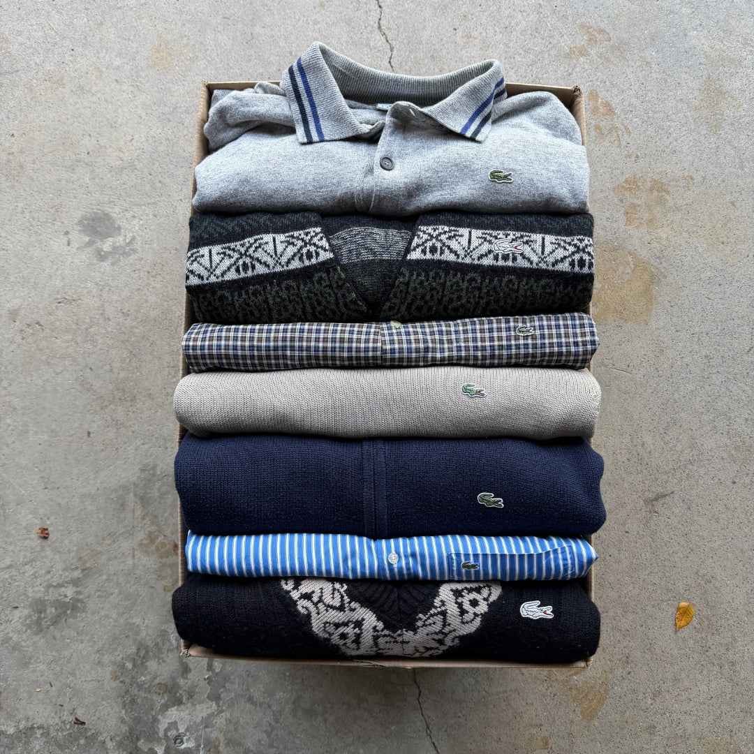 Ropa vintage al kilo ideal para tiendas de segunda mano y reventa.