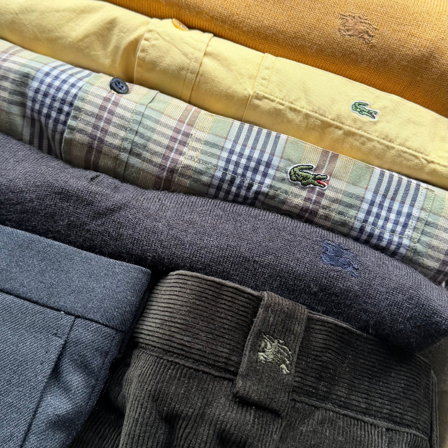 BURBERRY + LACOSTE RESELLER BOX