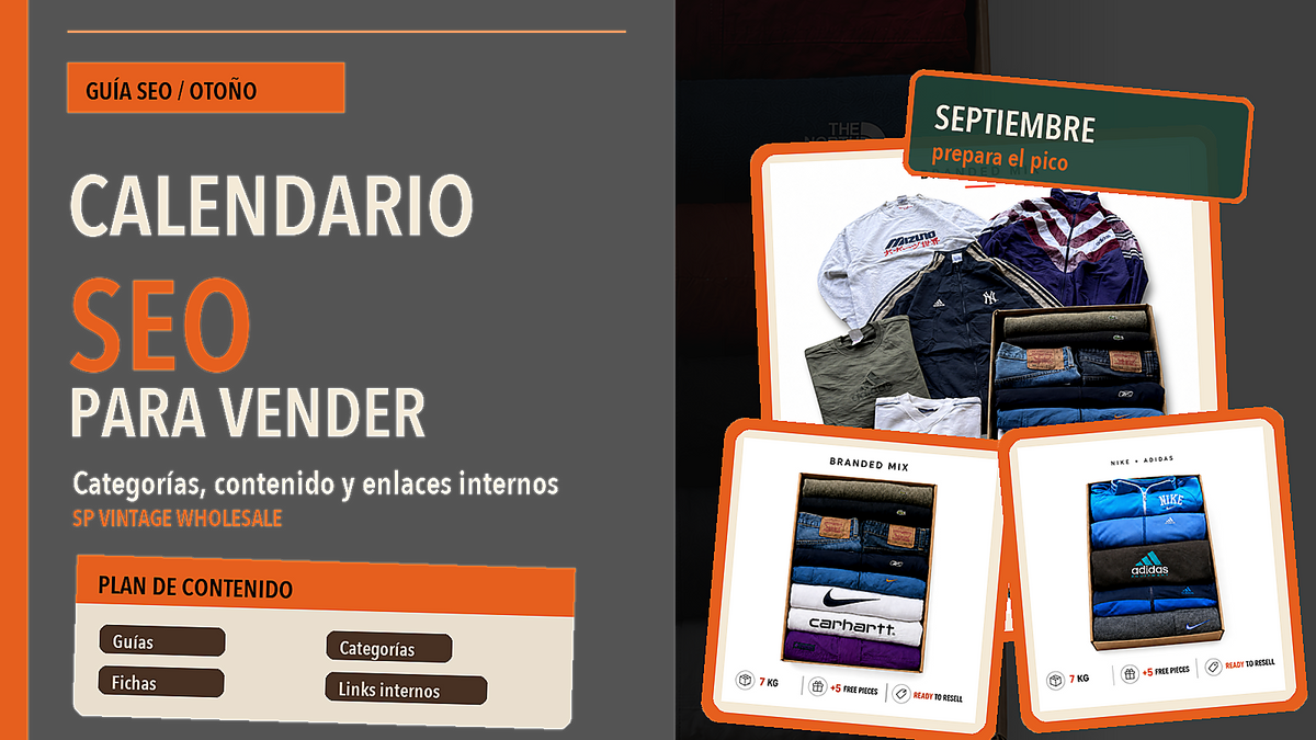 Cómo preparar un calendario SEO de otoño para vender ropa vintage