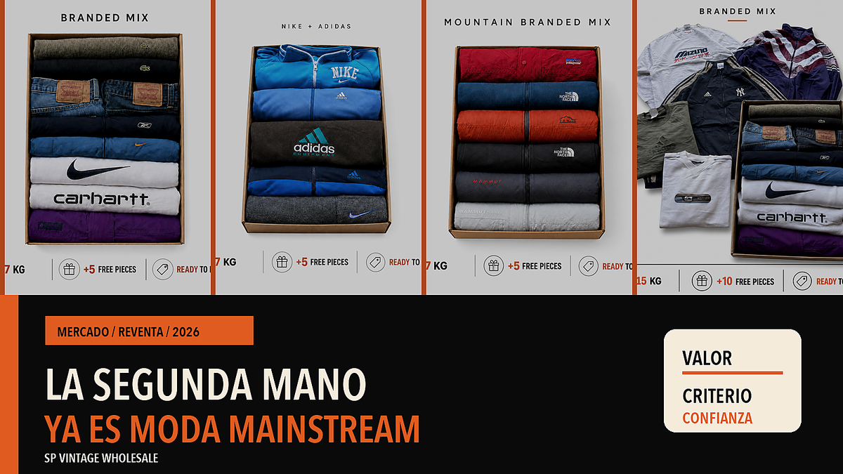 La segunda mano ya es mainstream: qué cambia para el mercado de la moda en 2026