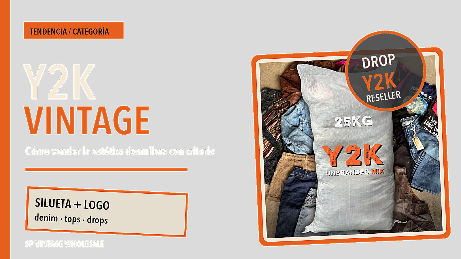 Y2K vintage para resellers: cómo vender una tendencia sin depender de una moda