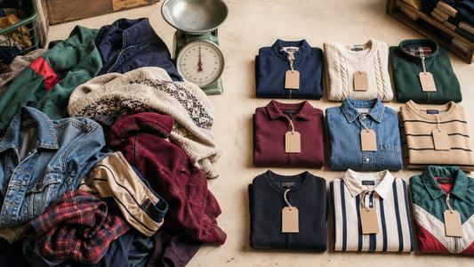 Ropa vintage al kilo o por piezas: qué formato te conviene