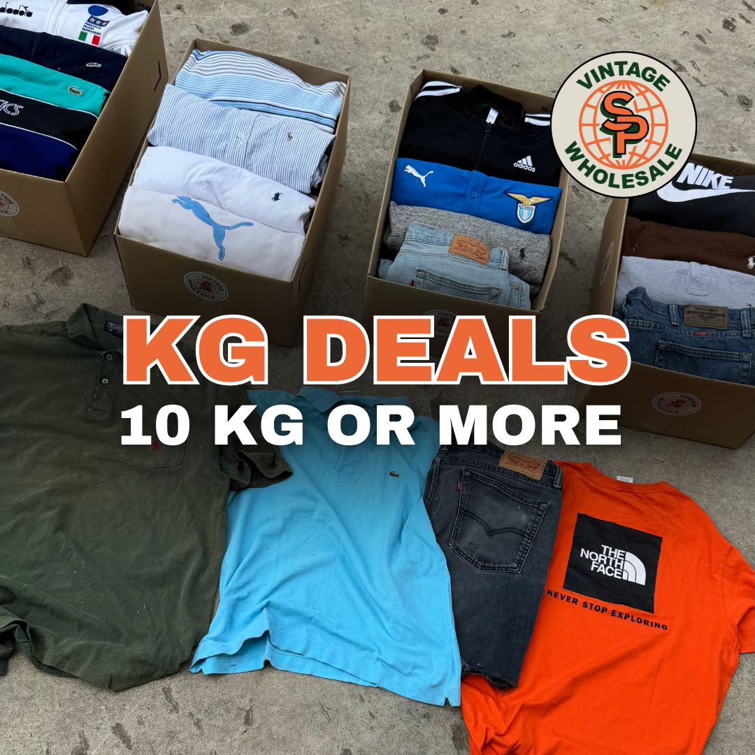 VINTAGE CLOTHING AL KG - SP Vintage Wholesale