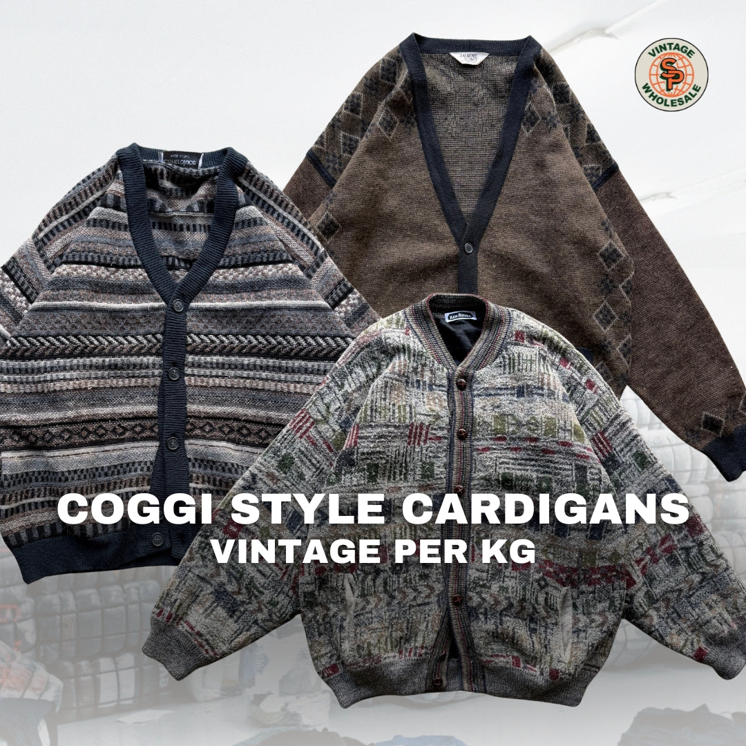 10kg Cardigans Coogi style vintage