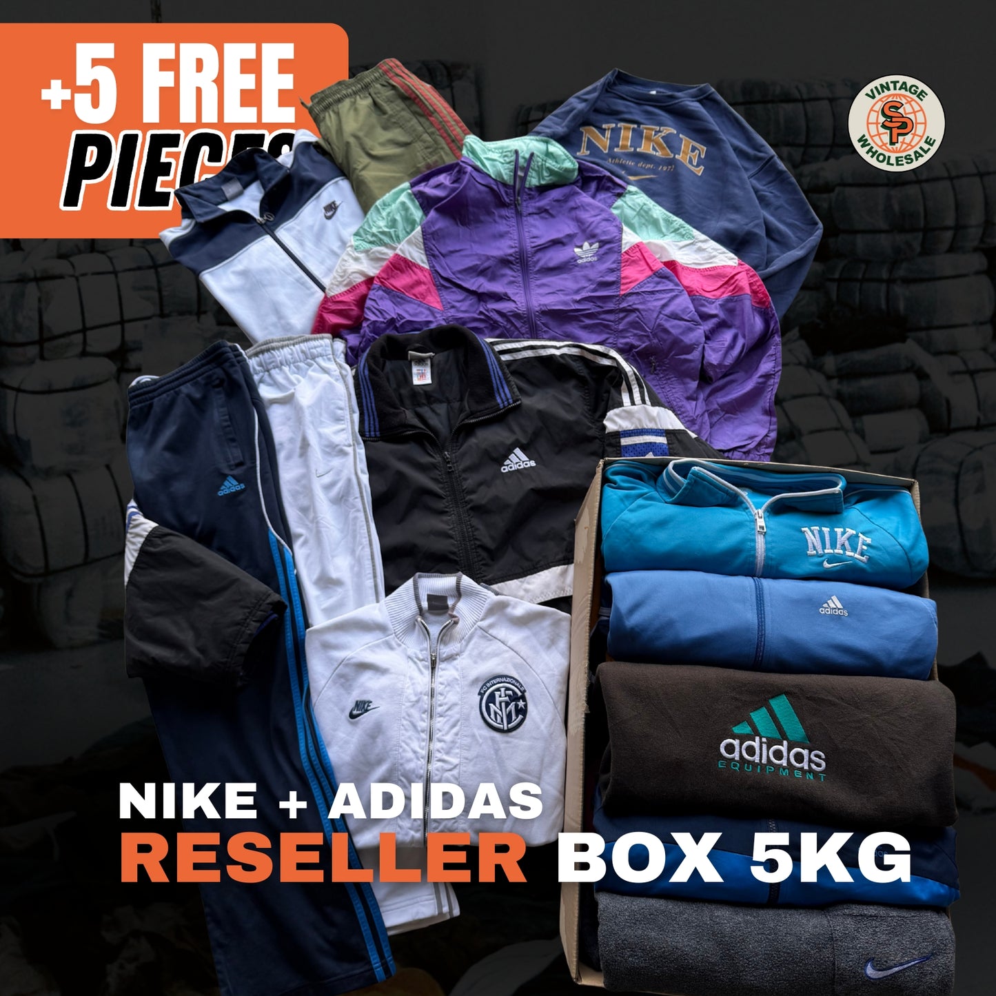 NIKE + ADIDAS RESELLER BOX