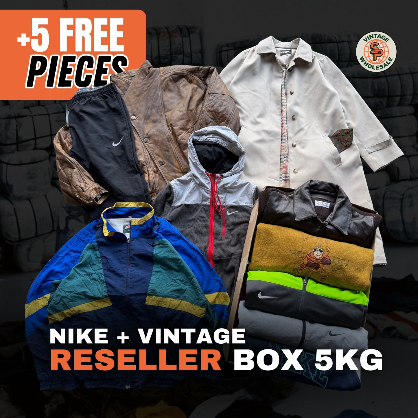 NIKE + VINTAGE RESELLER BOX