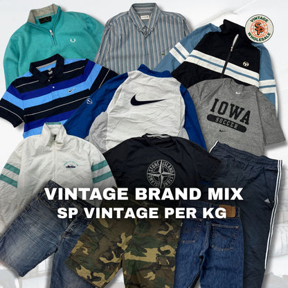 10kg Mix marca vintage SPVintage - SP Vintage Wholesale  