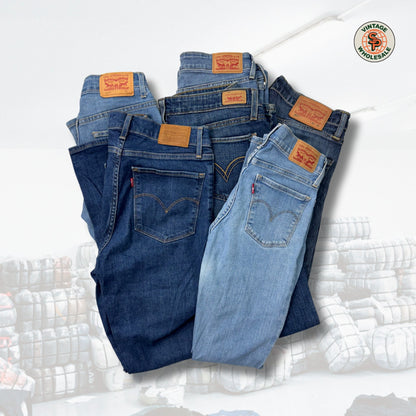 10kg Pantalones Levi's de mujer - SP Vintage Wholesale  