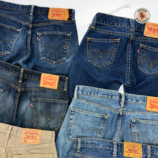 10kg Pantalones Levi's vintage mix - SP Vintage Wholesale  