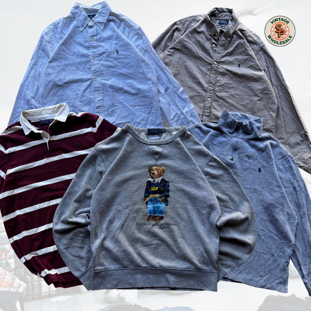 10kg Ralph Lauren Mix al kg - SP Vintage Wholesale