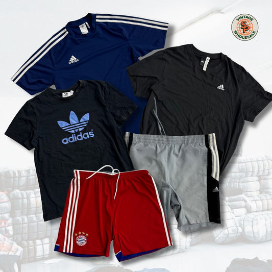 10kg Mix ropa Adidas Vintage verano - SP Vintage Wholesale