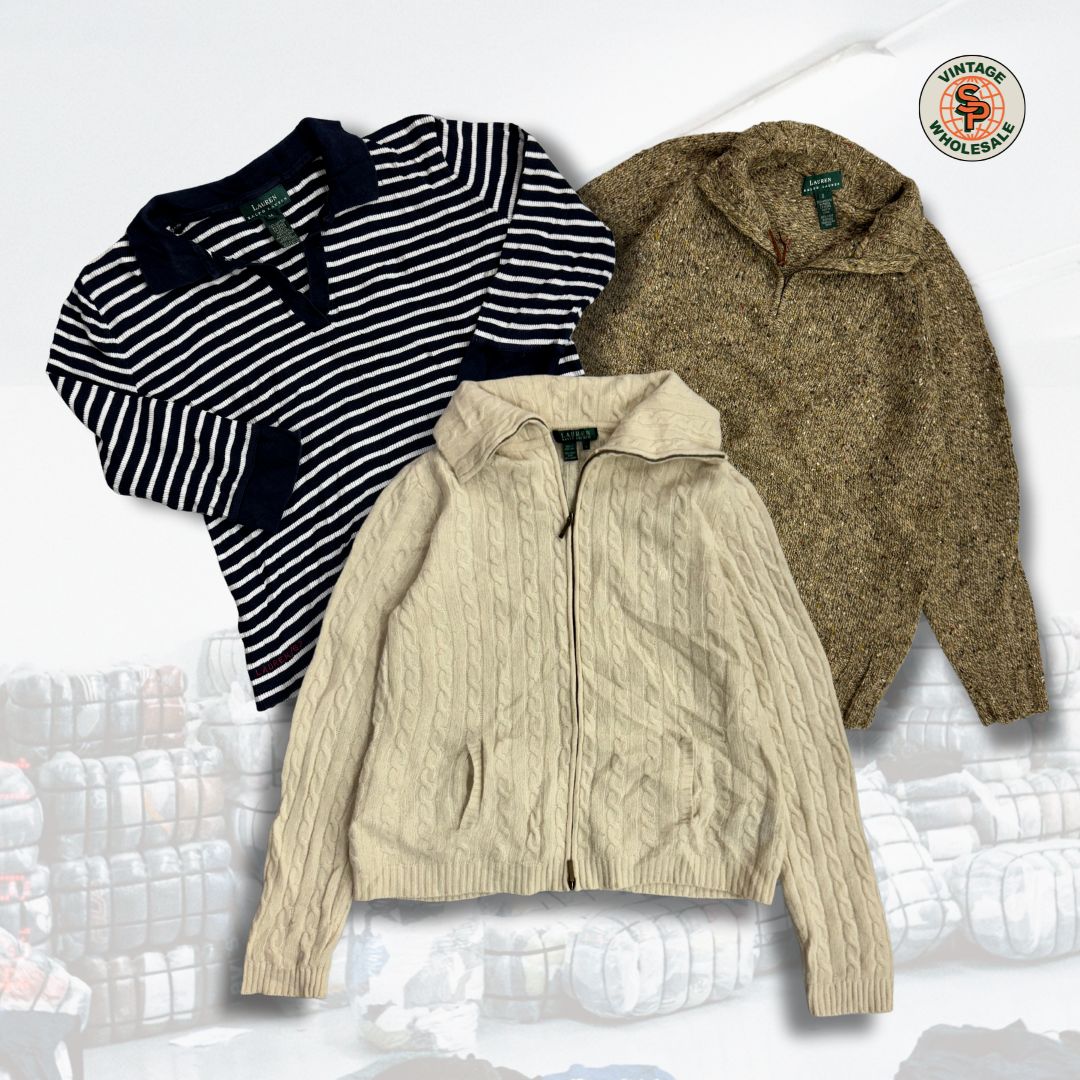 10x Jerséis Ralph Lauren mujer vintage - SP Vintage Wholesale  