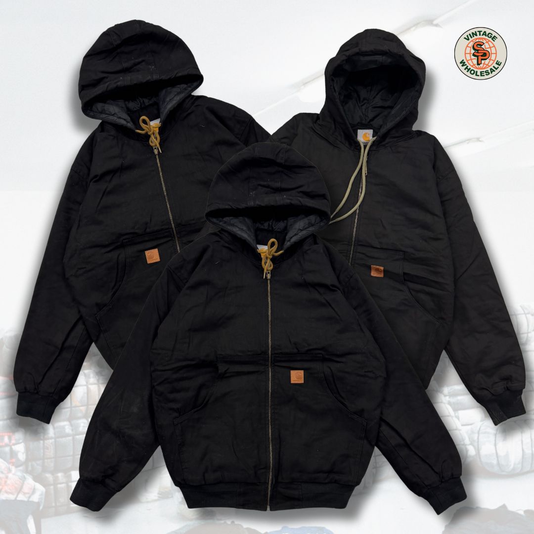 10x PRE ORDER Carhartt rework active negra - SP Vintage Wholesale  