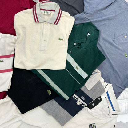 10x Polos Lacoste vintage - SP Vintage Wholesale  