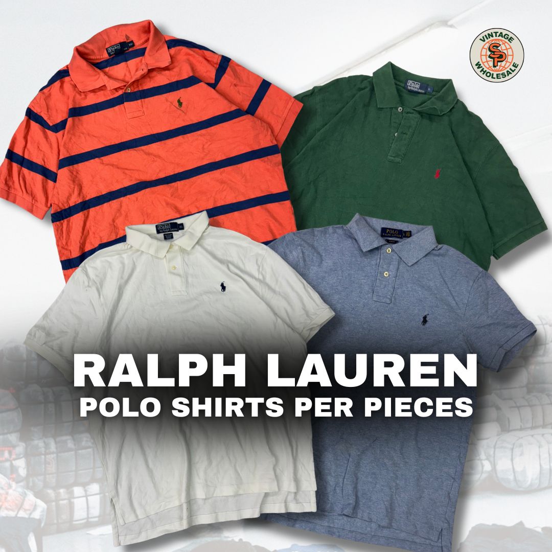 10x Ralph Lauren Polo Shirts - SP Vintage Wholesale  