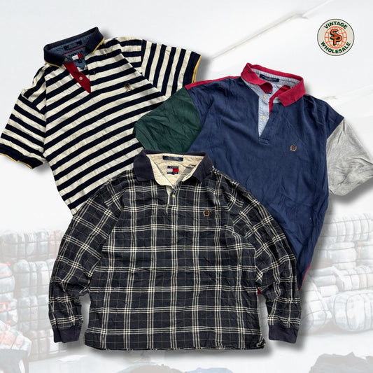 10x Polos Tommy Hilfiger Golf vintage - SP Vintage Wholesale  