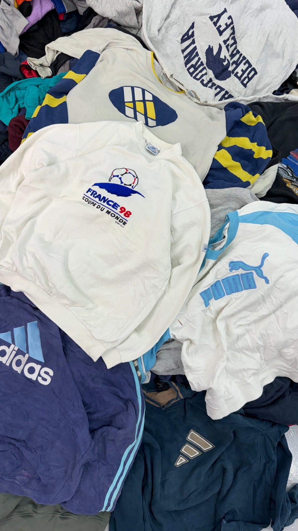 10x Sudaderas de marca premium - SP Vintage Wholesale  
