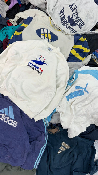 10x Sudaderas de marca premium - SP Vintage Wholesale  