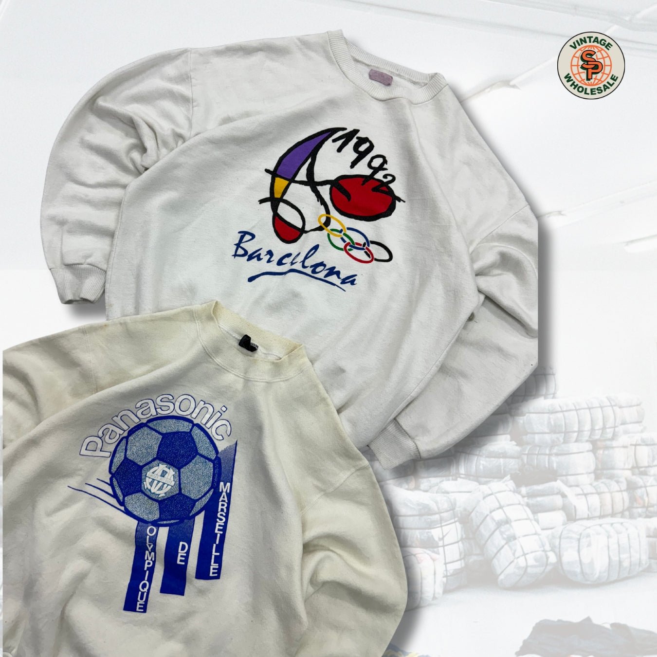 10x Sudaderas gráficas vintage 70s-80s-90s - SP Vintage Wholesale  
