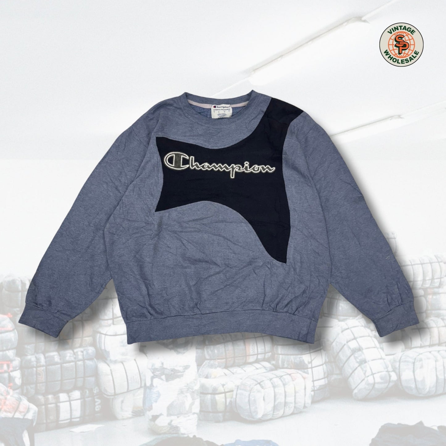 10x Sudaderas rework vintage Champion por piezas - SP Vintage Wholesale  