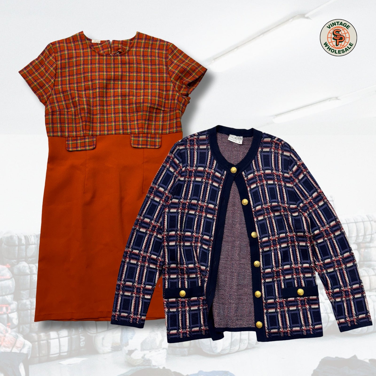 10x Vestidos vintage al por mayor - SP Vintage Wholesale
